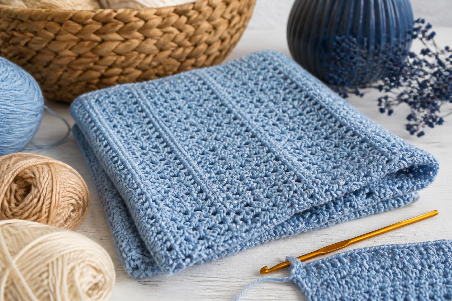 Crochet materials and tools for beginners