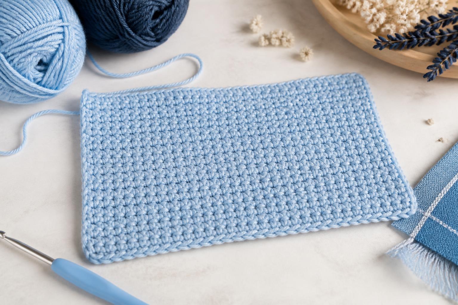 Punto bajo en crochet